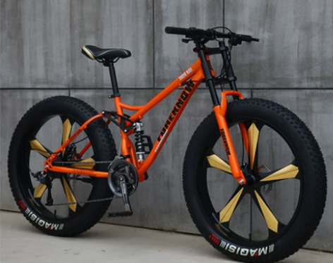 山地车自行车成人越野车沙滩雪地车4.0大轮...