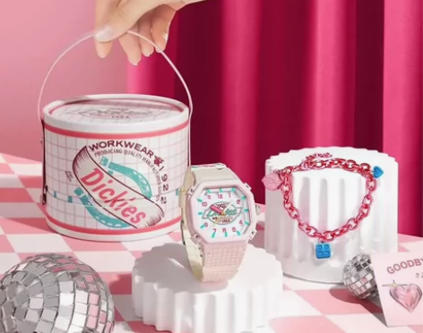 Dickies · 手表女美式甜心小方块学...