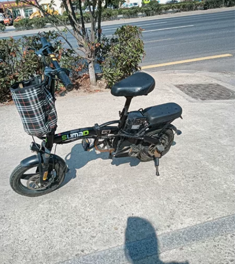 名顶折叠电动车，23年购入，续航20公里左...