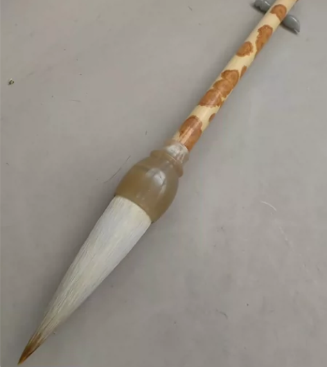 极品湘妃兼毫大斗笔，高货定制兼毫斗笔一支，...