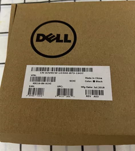 戴尔键盘KB216，全新未使用，闲置处理 ...