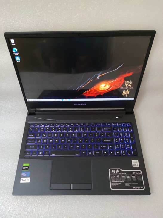 神舟战神i5-10200+1650ti吃鸡...