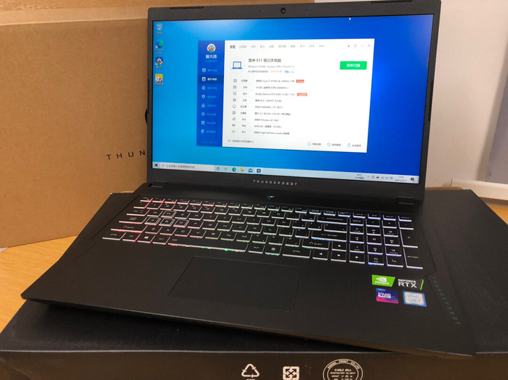 雷神911 绝地武士 电竞游戏本 RTX...