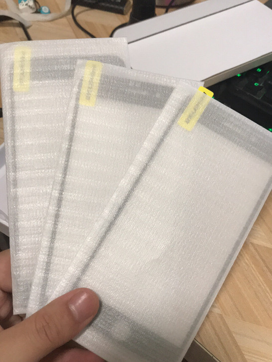 【清仓价】苹果7/8p品胜钢化膜三片装高清...