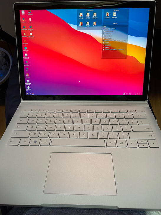 出自用微软surfacebook2 笔记本...