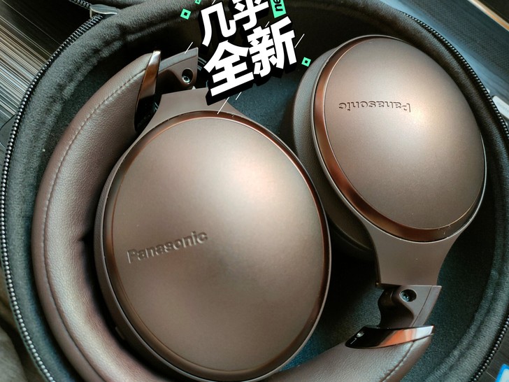 松下hd605n 蓝牙无线主动降噪耳机 自...