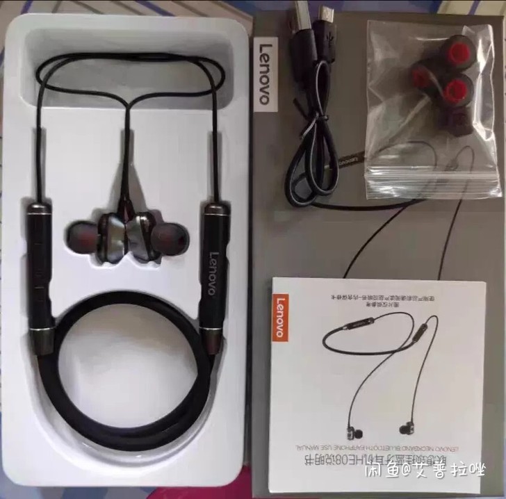 （全新未拆封）联想无线运动型跑步蓝牙耳机挂...