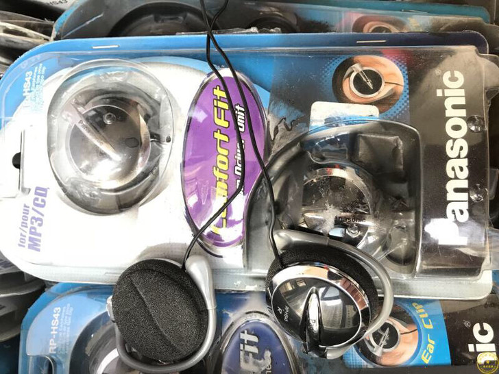 全新库存松下耳挂式运动耳机,RP-HS43...