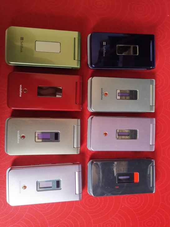 可通话 日本softbank夏普705Sh...