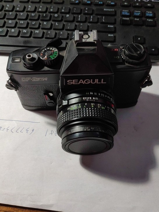 海鸥DF2etm单反相机，镜头50/1.8...