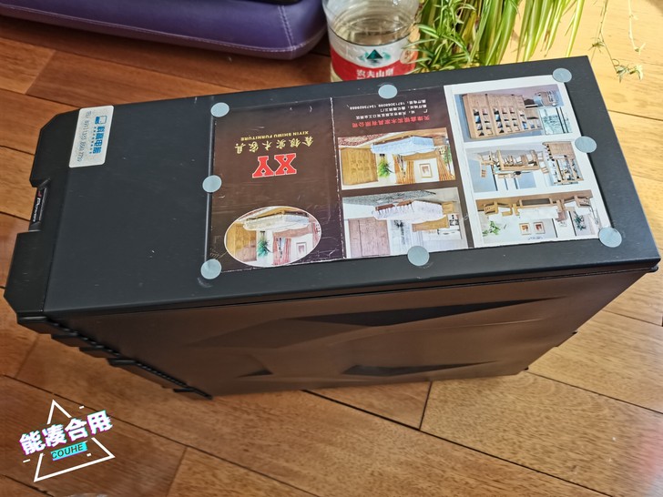 电脑旧机箱，装过华硕P8B75-V主板，面...