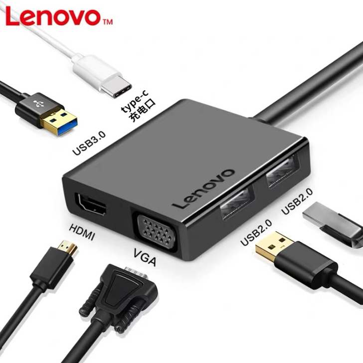 联想闪联USB-C扩展坞 集线器  C12...