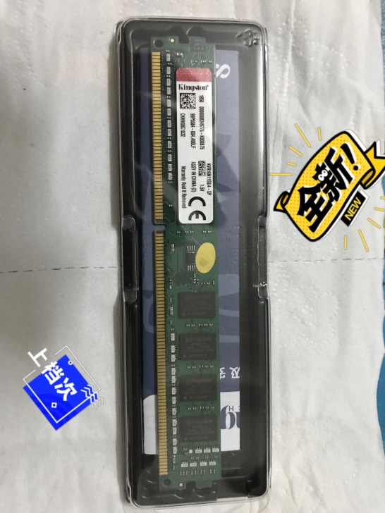 全新正品金士顿DDR3 1600 4G台式...