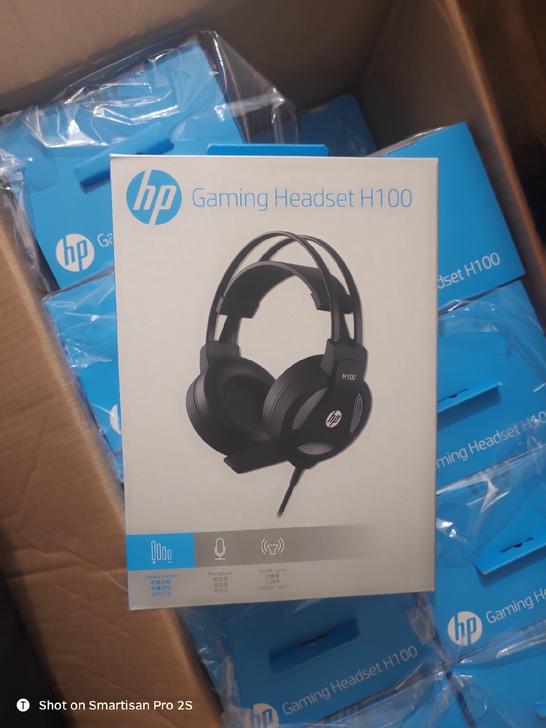 HP/惠普 H100电脑游戏耳机头戴式电竞...