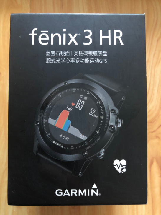 GARMIN佳明FENIX3 HR光学心率...