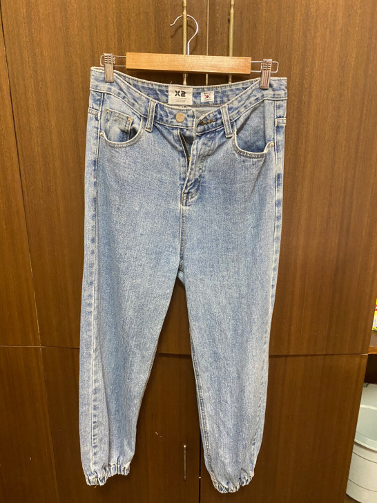 Designer Plus 牛仔裤春秋季女...