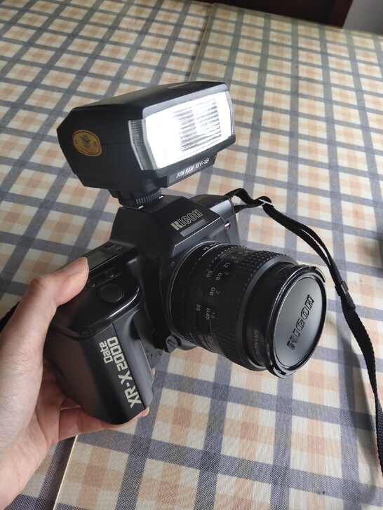 理光单反胶卷相机,型号XR-X2000,注...