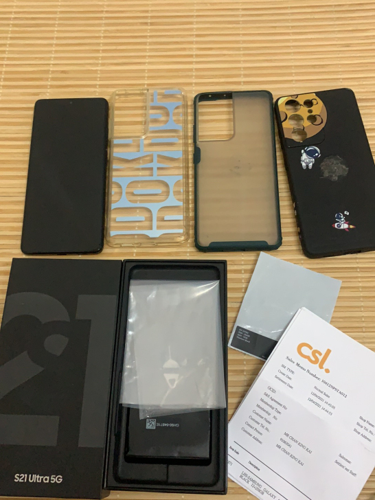 自用三星s21 ultra 256g港版手...