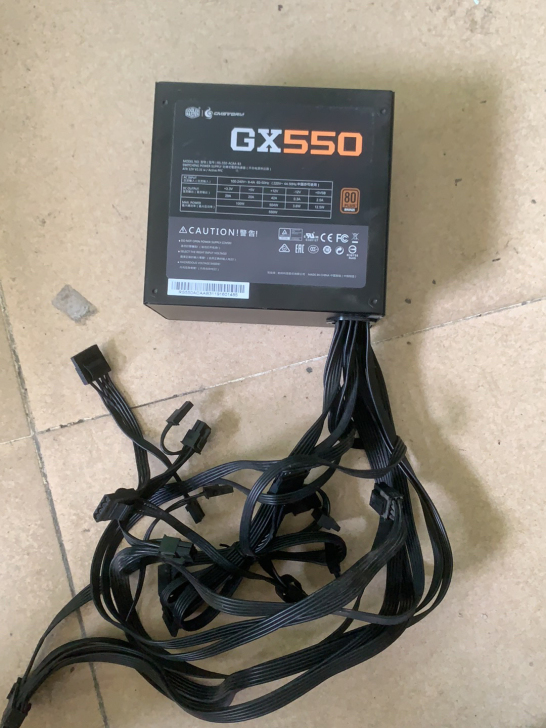 酷冷 GX550 额定550w电源，二手拆...
