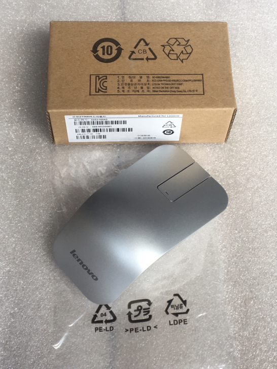 全新联想ZTM600无线鼠标银色办公家用 ...