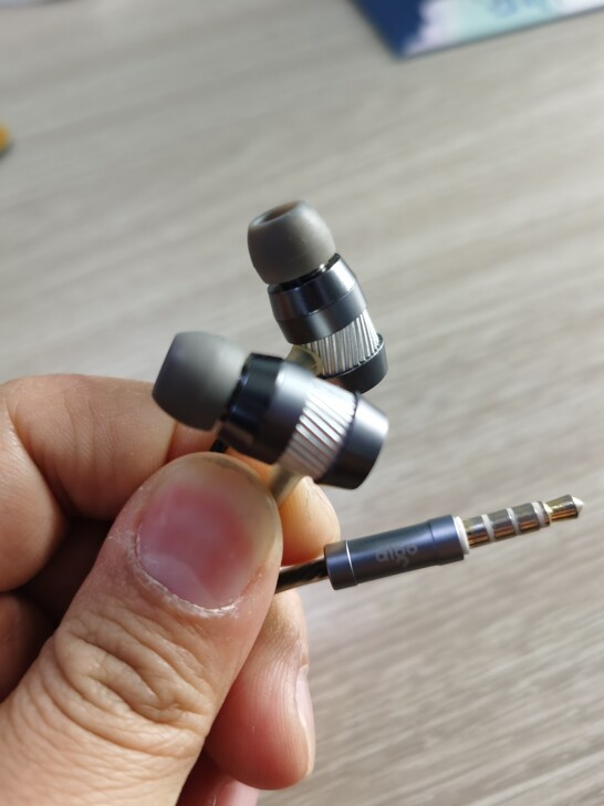 俩耳机，爱国者A669，入耳耳机，还有一个...