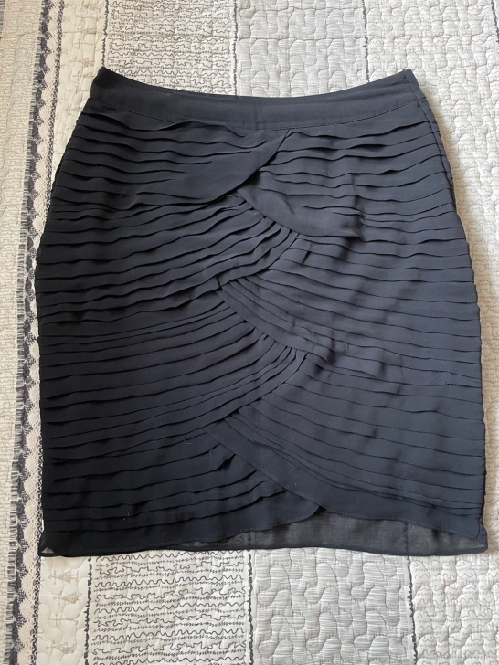 高腰包臀裙半身裙显瘦黑色一步裙夏季横纹裙百...