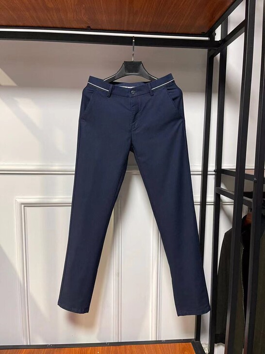 夏季男士深色薄款休闲裤,莫代尔棉商务休闲长...