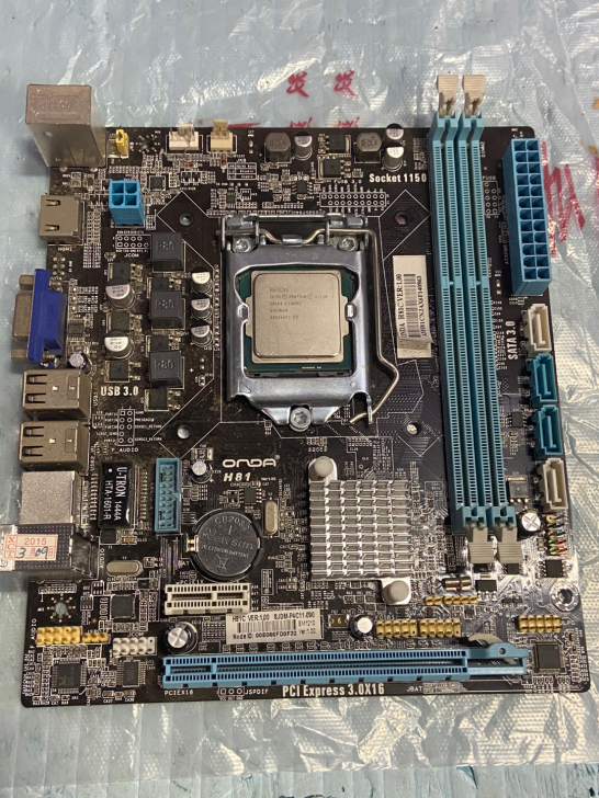 拆机 昂达 H81  台式机电脑主板，主板...