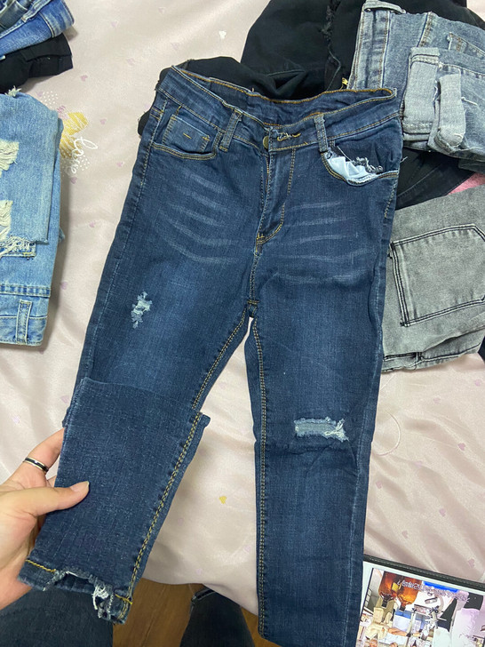 牛仔裤女士 27码 仅穿过两次