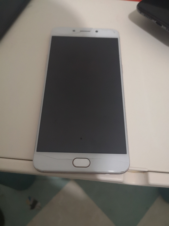 oppo r9 plus 正常开机，屏幕裂...