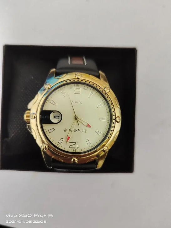 朋友闲置的一块瑞士正品新款全自动手表男士日...