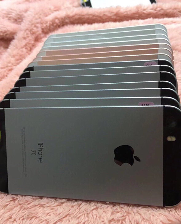 iPhone se  原装  se 不插卡...