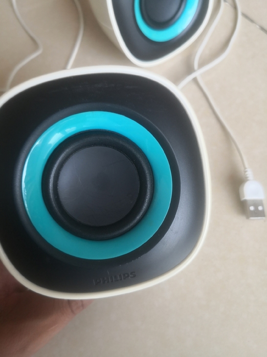 飞利浦电脑音响,功能完好