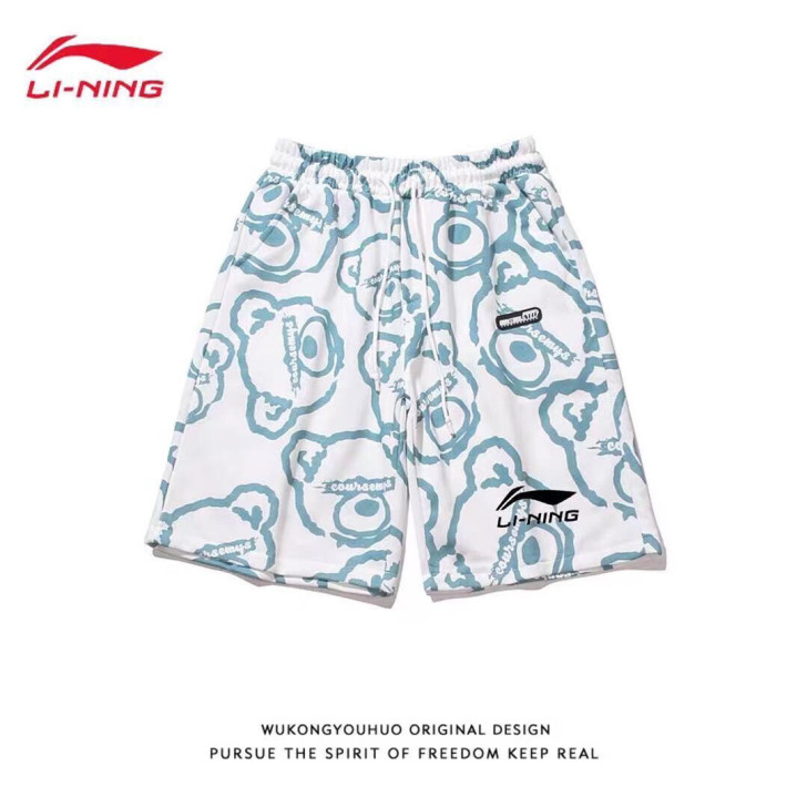 夏季新款短裤男士休闲百搭五分裤男宽松学生港...