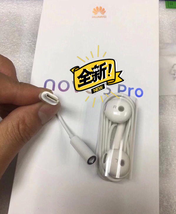 华为耳机  3.5mmtypec转接