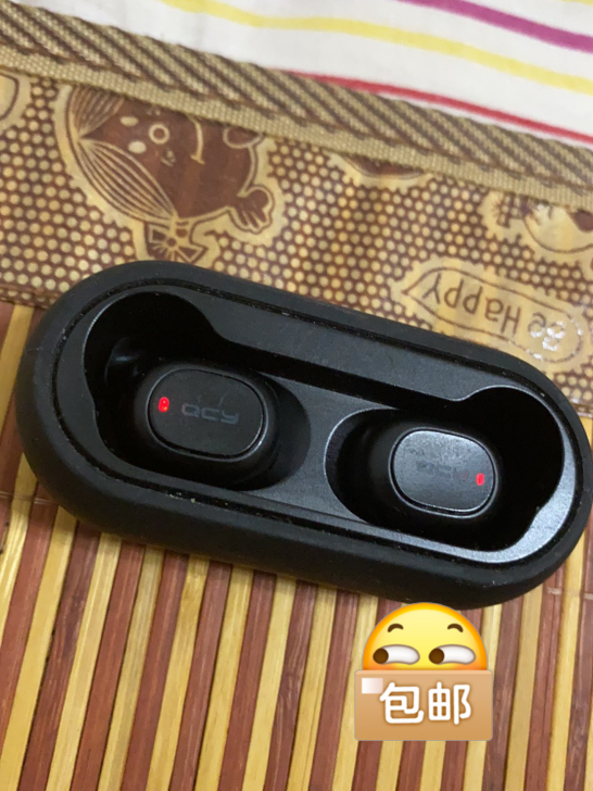 蓝牙耳机qcy t1c完全正常使用，没有任...