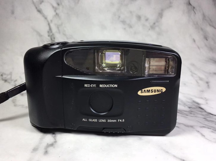 三星FFF222胶片胶卷定焦相机复古老相机...