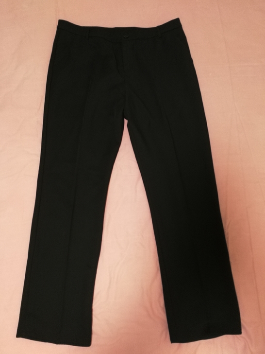 大码女西装裤腰围2尺7，裤长102，黑色中...