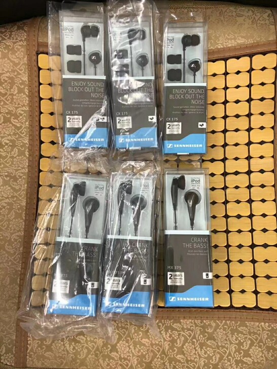 清仓官网正品未拆封森海塞尔 MX375平头...