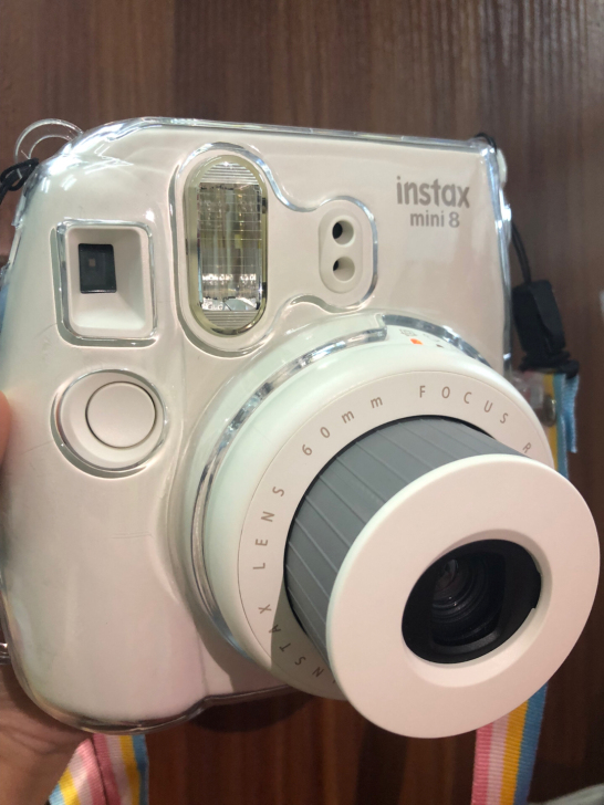 拍立得mini8 白色 几乎全新 没...