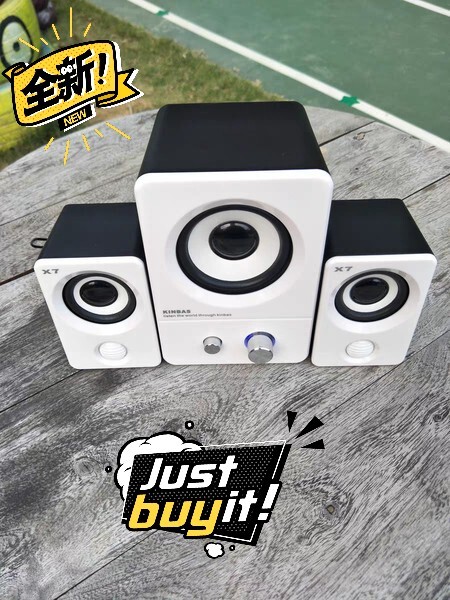 【清仓包邮甩卖】正品电脑音箱台式有线超重低...