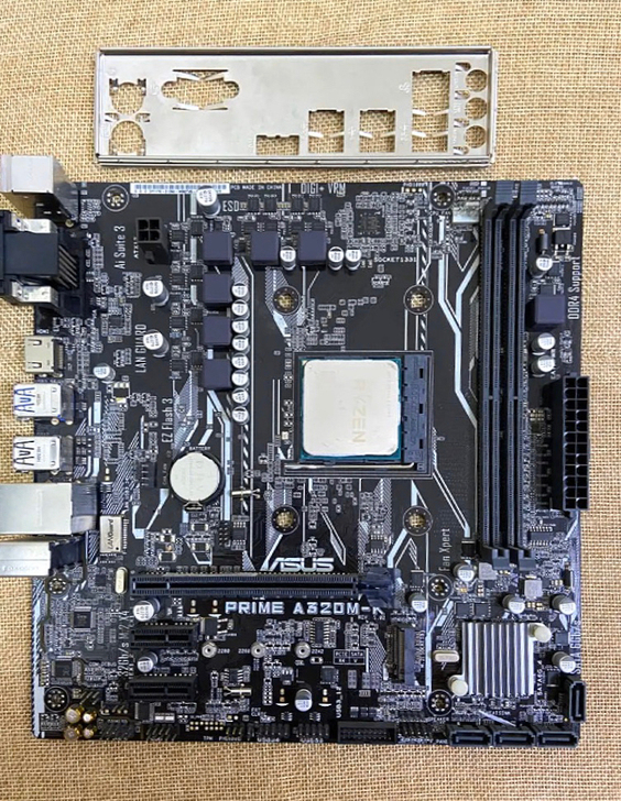 华硕a320m-k主板，升级淘汰下来的，u...