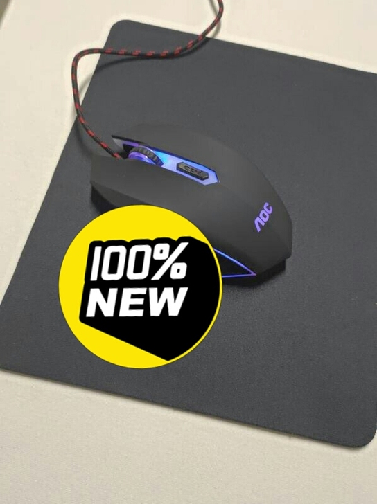 鼠标有线电脑电竞台式笔记本通用无声静音发光...