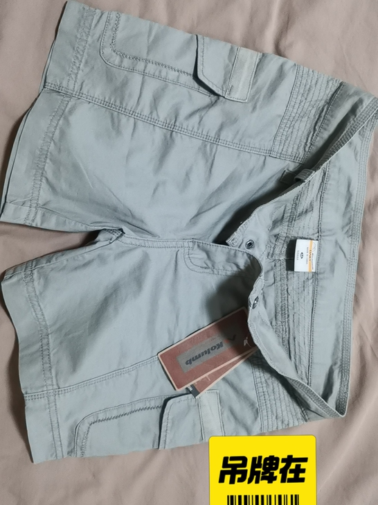 全新 哥伦布 专柜正品 纯棉 工装短裤 m...