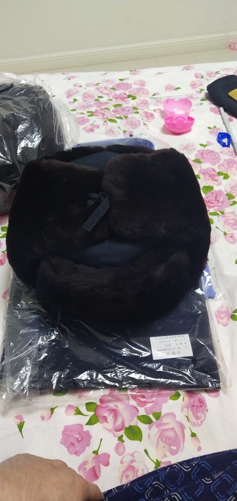 铁路棉帽雷锋帽，褐色， 没有帽徽孔 ，正品...