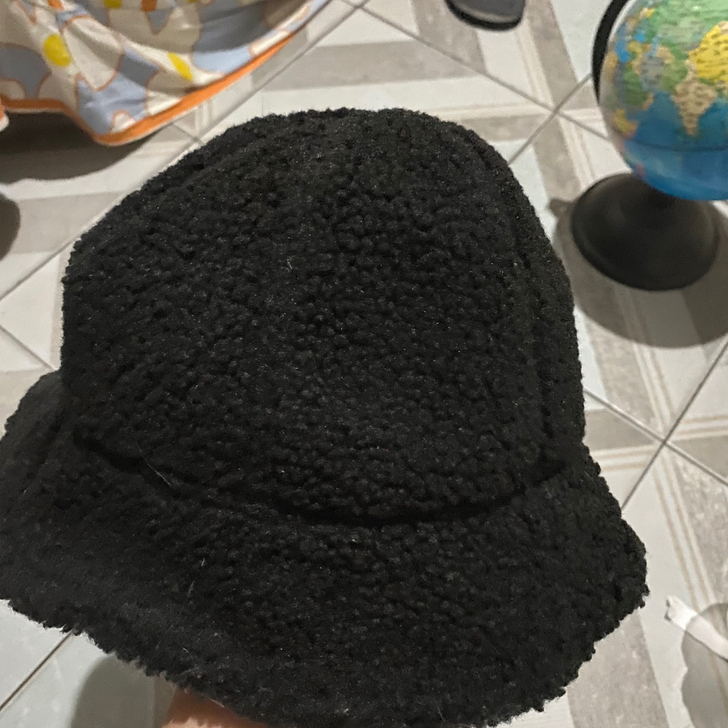 三福秋冬正反两用帽子