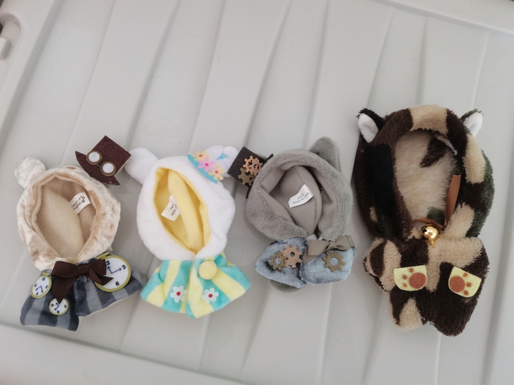 【出】日本proof斗篷披风扭蛋粘土娃衣