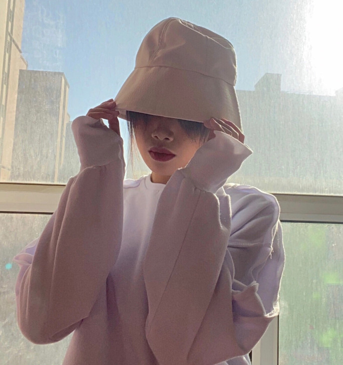 全新春夏新款百搭渔夫帽子