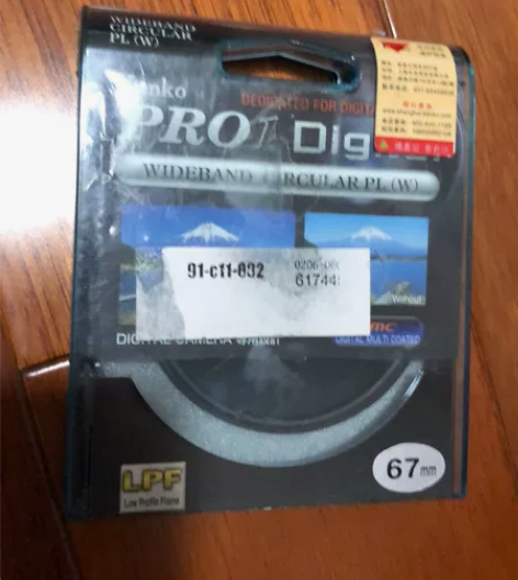 kenko偏振镜，非保护镜。日本制造。 买...