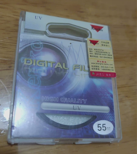 kenko肯高55mm相机镜头UV镜保护镜...
